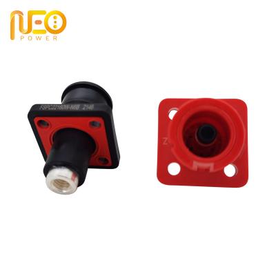 China 125A 600V TUV Approved Flange Socket Connector Small Short End for sale
