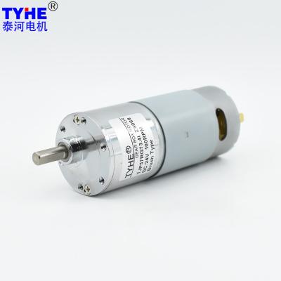 China Zinc Housing 37mm Gearbox DC Spur Gear Motor 180rpm 37gb555r RS 555 DC Motor for sale