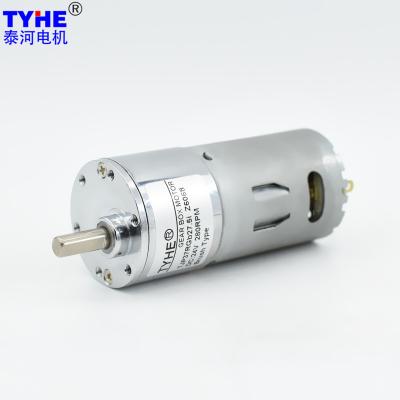 China RS 540 RS 545 DC Spur Gear Motor 24V Gear Reduction Motor For Smart Mop for sale