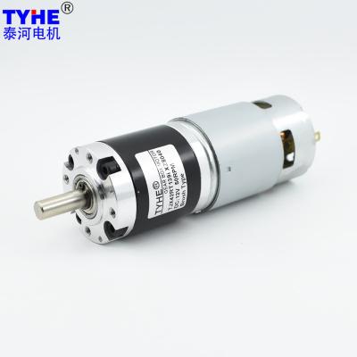 China PMDC 42mm 24V High Speed High Torque DC Gear Motor ISO9001 for sale