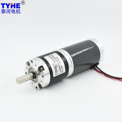 China Steel Dc Planetary Gear Motor D38mm Plane Gearbox 24v 5nm for sale