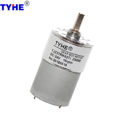 China Low Backlash 37mm Gearbox 6 Volt 12v 24v 1000rpm 20 Rpm 5 Watt 10w High Torque Low Rpm Micro Dc Geared Motor for sale