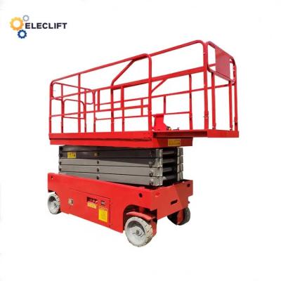 China Foldable Self Propelled Mechanical Scissor Lift Table Electric Scaffold Lift 2000Lbs for sale