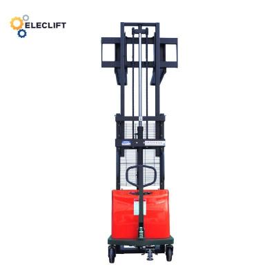 China Overall Length 1700mm Battery Operated Semi Electric Forklift 24V 20A en venta