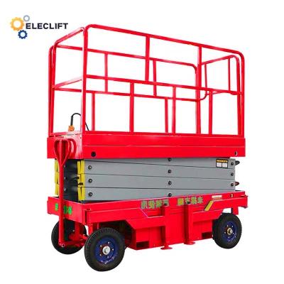Chine Electric/Diesel/Gasoline Mobile Hydraulic Scissor Lift Table Overload Protection à vendre