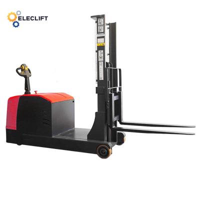 China Electric Warehouse Forklift Trucks Solid Heavy Load 3.2 M 8 Km/H for sale
