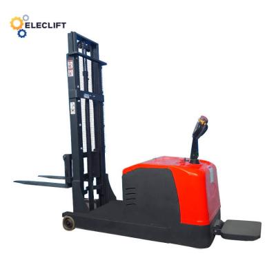 China Automatic Control System Warehouse Electric Stacking Pallet Jack à venda
