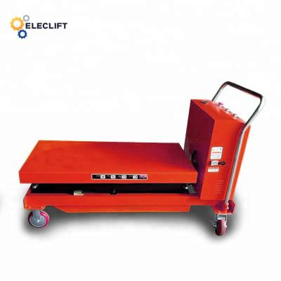 China 2000mm Heavy Duty Scissor Lift Platform 10m/Min Mobile Lift Table zu verkaufen