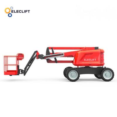 China Self Propelled Telescopic Boom Lift With 7-10Ft Stowed Height zu verkaufen