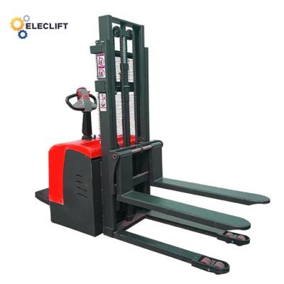 China Lower Speed 0.2m/s 2.2Kw Powered Pallet Stacker Pallet Jack 3000kg for sale
