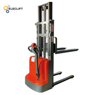China 1700mm Full Electric Pallet Stacker Hand Forklift 2.2Kw for sale