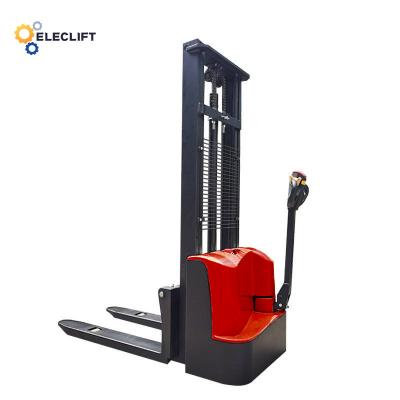 China 24V Electric Pallet Truck Stacker Truck 2000kg With 200Ah Battery Capacity Te koop