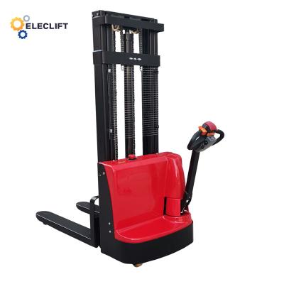 China Overall Height 2050mm Industrial Electric Walkie Stacker 2.2Kw à venda