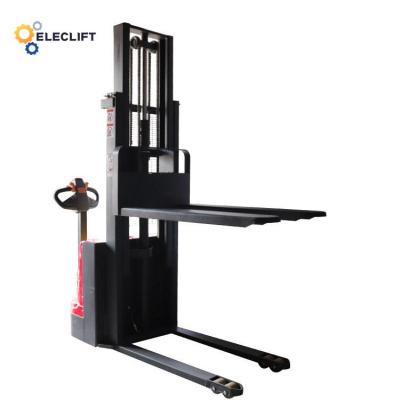 China 2.2Kw Full Electric Pallet Stacker 210Ah Warehouse Stacker Forklift for sale