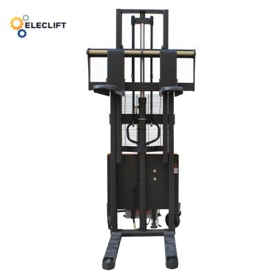 China 2000kg Semi Electric Pallet Stacker Truck 1400mm Overall Length for sale