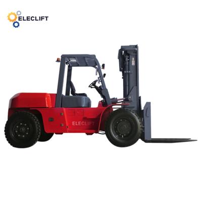中国 Diesel Powered 4 Wheel Drive Forklift 1.2-2.4 Metres 販売のため