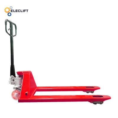 China 2-3In Load Rollers Manual Pallet Truck Raised Height 7.9-8.6In for sale