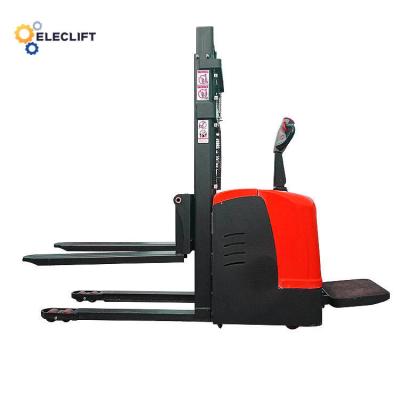 China Overall Height 1900mm 2 Ton Electric Pallet Truck Stacker 210Ah Te koop
