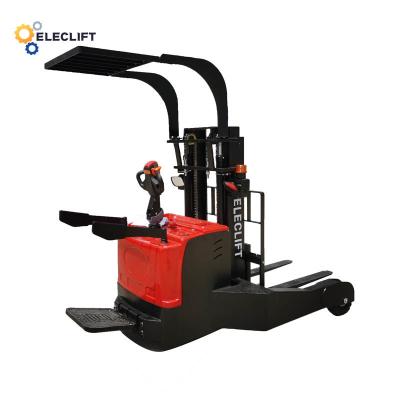 China Rough Terrain Walkie Electric Pallet Stacker Lift Speed 0.2m/S   for sale