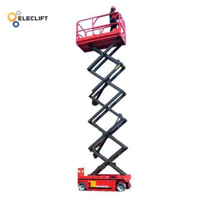 China Hydraulic Scissor Lift Self Propelled Lifting Platform 4x8 Feet Dimensions Te koop