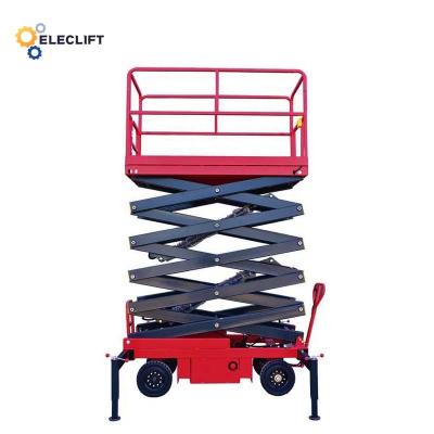 China Portable Hydraulic Compact Scissor Lift Table Load Capacity 300kg-2000kg for sale