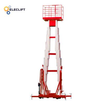 China Aluminum Lift Platform Self Propelled Single Man Lift Solution 8m/Min for sale
