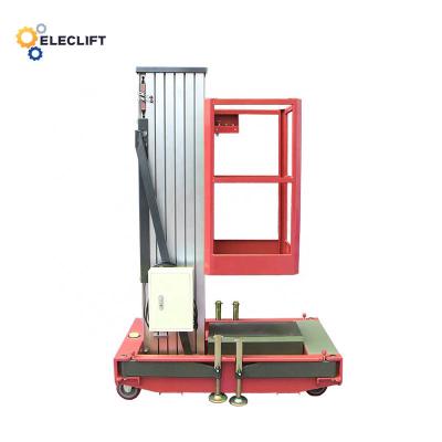 中国 Aluminium Alloy Lifting Platform Scissor Lift Single Man 6m-18m 販売のため