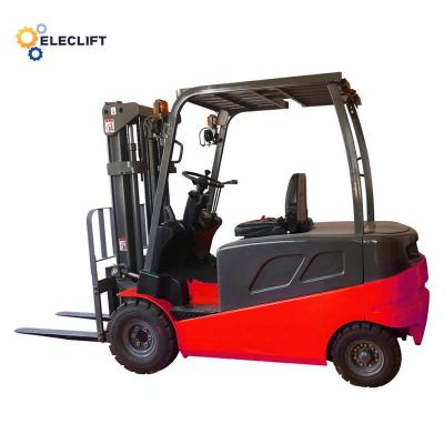 中国 Logistic Diesel Operated Forklift 4 Wheel Steering Forklift 販売のため