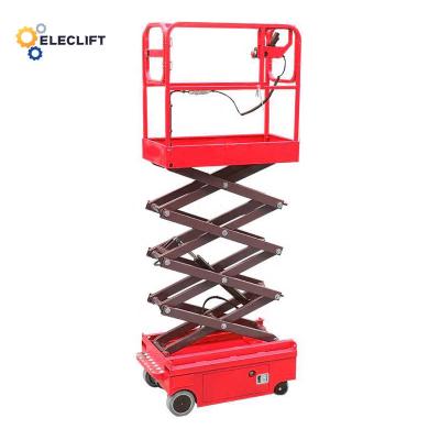 China 0.2M/S Warehouse Hydraulic Scissor Lift Table Load Capacity 300KG for sale