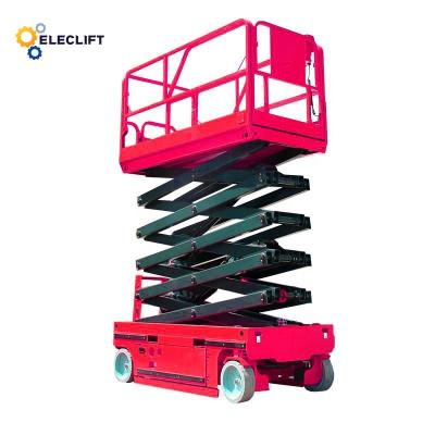 China 0.8M Foldable Self Leveling Mini Scissor Lift For Industrial Projects en venta