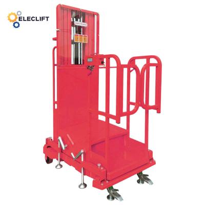 China Weight 800kg-3000kg Electric Order Picker Truck For Warehouse for sale
