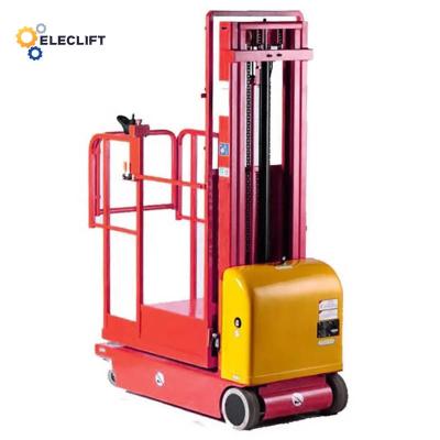 China Speed 0-20m/min Mini Order Picker Lift Truck CE ISO9001 for sale