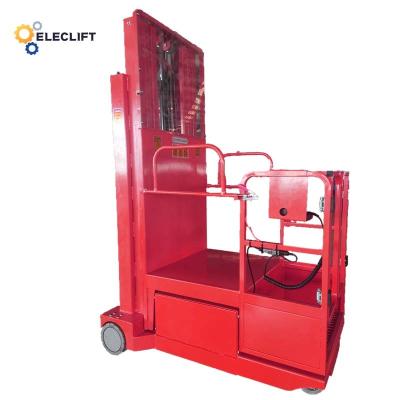 China Personnel Lift Platform Order Picker Lift With 2.7m-4.5m Lifting Height for sale