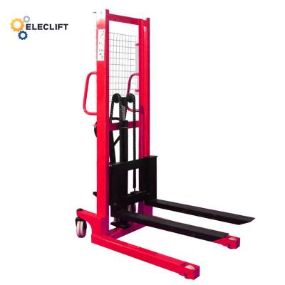 China 1500mm 2000mm Lifting Height Manual Pallet Stacker 500kg for sale