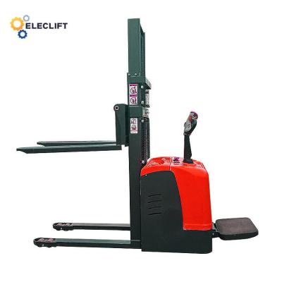 China 2 Ton Full Electric Pallet Truck Stacker 3000mm Height 24V DC for sale