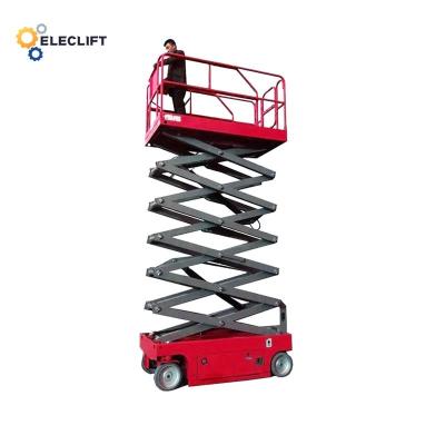 Chine Max Occopancy 2 Self Propelled Scissor Lift for Easy 113kg Exension Load Capacity à vendre