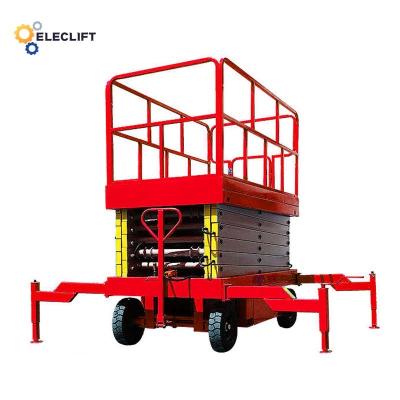 China 500kg-2000kg Load Capacity Mobile Scissor Lift Electric Platform Lift for sale