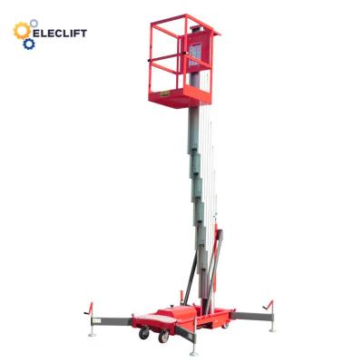China 4-16m Lifting Height Aluminum Lift Platform for Aerial Work Manual/Electric Control for sale