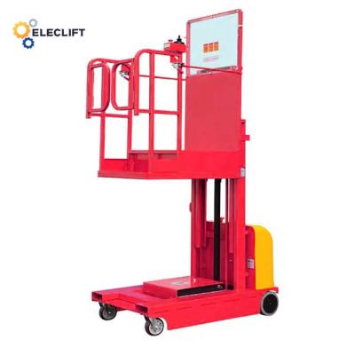China 3-6m Lift Height Electric Order Picker Electric Walking Stock Picking Solution for sale