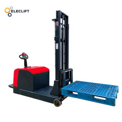 China 24V/30A Charger Electric Warehouse Forklift Trucks with Fork Height of 1-1.5m for sale