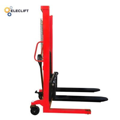 China 550/690mm Fork Width Manual Electric Stacker Efficient Performance 100kg Net Weight for sale