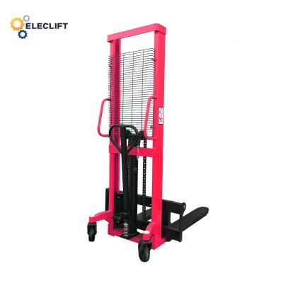 China CTY Manual Pallet Stacker with Fork Height 40mm and Turning Radius 1250mm for sale
