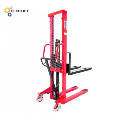 China Load Capacity 1000kg Manual Pallet Stacker CE for sale