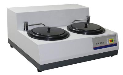 China 2 Discs 500 R / Min Metallographic Sample Preparation Equipment For Grinding for sale