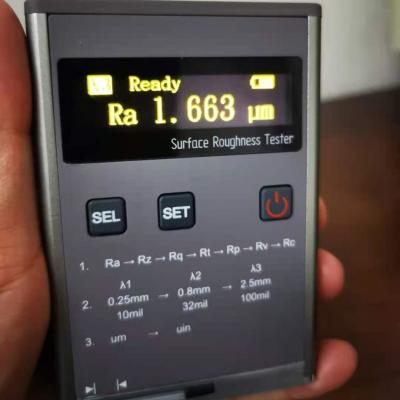 China Srt5060 Surface Tester 7 Parameters Ra Rz  Rq Rt Rp Rv Rc Handheld for sale