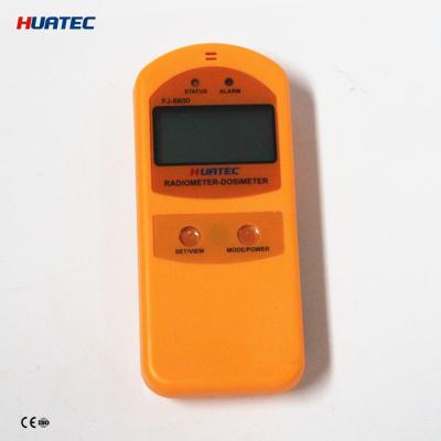 China Portable β and γ Radiation Measuring Instrument Radiometer Dosimeter FJ6600 for sale