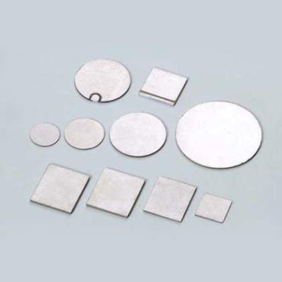 China Cor ultrassônica de cristal cerâmica do branco da frequência da ponta de prova 1-10MHz de PZT à venda
