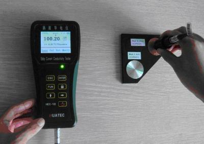 China 60KHz Digitaces Eddy Current Electrical Conductivity Meter portátil en venta