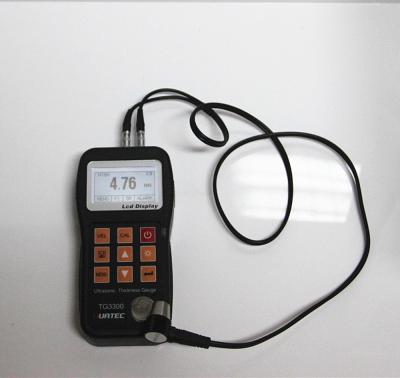 China 128x64 LCD Ultrasonic Wall Thickness Gauge With LED Backlight for sale