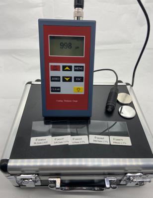 China Portable Digital Display Magnetism Paint Coating Thickness Gauge for sale